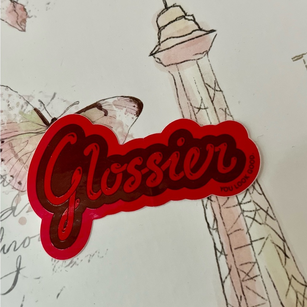 Glossier You Look Good Sticker
